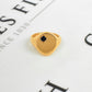 Pre-Owned 9ct Gold & Sapphire High-Polish Signet Ring Size N