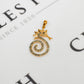 Pre-Owned 9ct Gold Chrysoberyl Seahorse Pendant