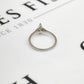 Pre-Owned Platinum Marquise Cut Diamond Ring Size L