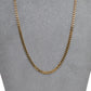 Pre-Owned 9ct Gold Hollow Curb Chain Necklace 18 Inch