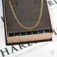 Pre-Owned 9ct Gold Hollow Curb Chain Necklace 18 Inch