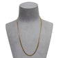 Pre-Owned 9ct Gold Hollow Curb Chain Necklace 18 Inch