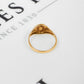 Pre-Owned 9ct Gold High-Polish Round Signet Ring Size N.5