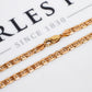 Pre-Owned 9ct Gold Hollow Anchor Chain Necklace 20 Inch