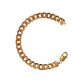 Pre-Owned 9ct Gold Curb Chain Bracelet 8.5 Inch