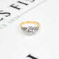 Pre-Owned 9ct Gold CZ Dress Ring Size M