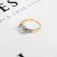 Pre-Owned 9ct Gold CZ Dress Ring Size M
