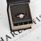 Pre-Owned 9ct Gold CZ Dress Ring Size M