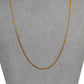 Pre-Owned 9ct Gold Curb Chain Necklace 18 Inch