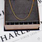 Pre-Owned 9ct Gold Curb Chain Necklace 18 Inch