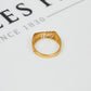 Pre-Owned 9ct Gold SISTER Cherish Ring Size K