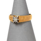 Pre-Owned 18ct Gold & Diamond Star Setting Ring Size M