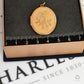 Pre-Owned 9ct Gold Flower Design Oval Locket