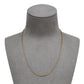 Pre-Owned 9ct Gold Interlocking Link Necklace 16 Inch