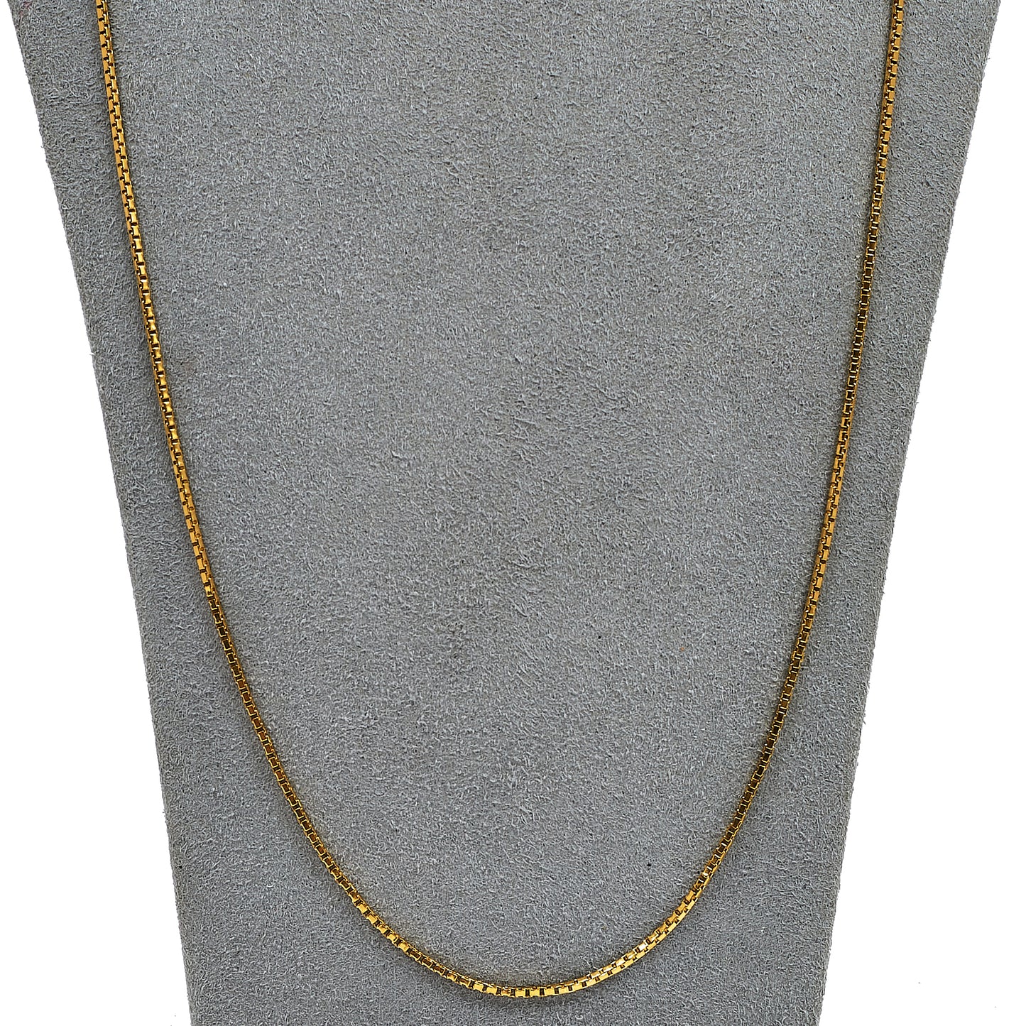 Pre-Owned 14ct Gold Box Link Chain Necklace 28 Inch