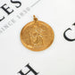 Pre-Owned 9ct Gold St Christopher Pendant 42mm x 33mm