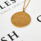 Pre-Owned 9ct Gold St Christopher Pendant 42mm x 33mm