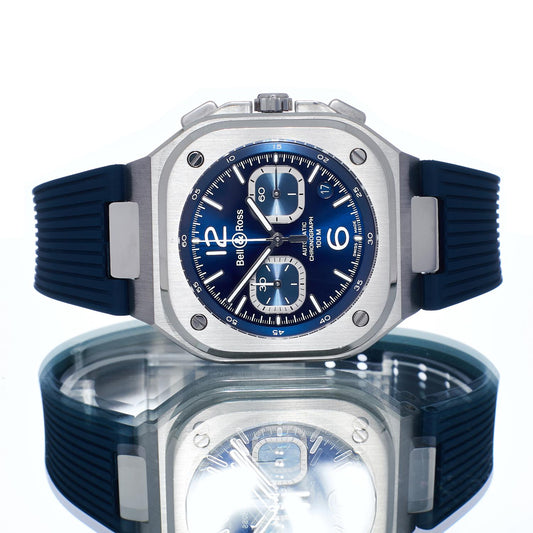 Pre-Owned Bell & Ross BR 05 Chrono BR05C-BU-ST/SRB