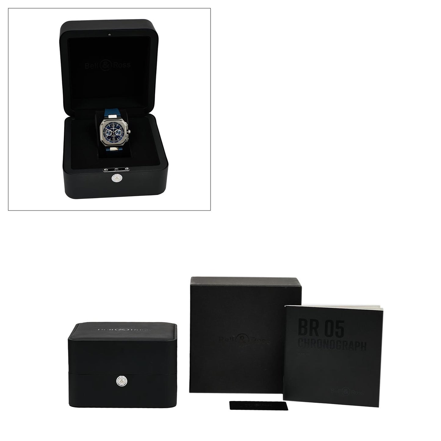 Pre-Owned Bell & Ross BR 05 Chrono BR05C-BU-ST/SRB