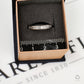 Pre-Owned 14ct White Gold & CZ Dress Ring Size M