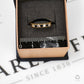 Pre-Owned 9ct Gold Sapphire & CZ Dress Ring Size L