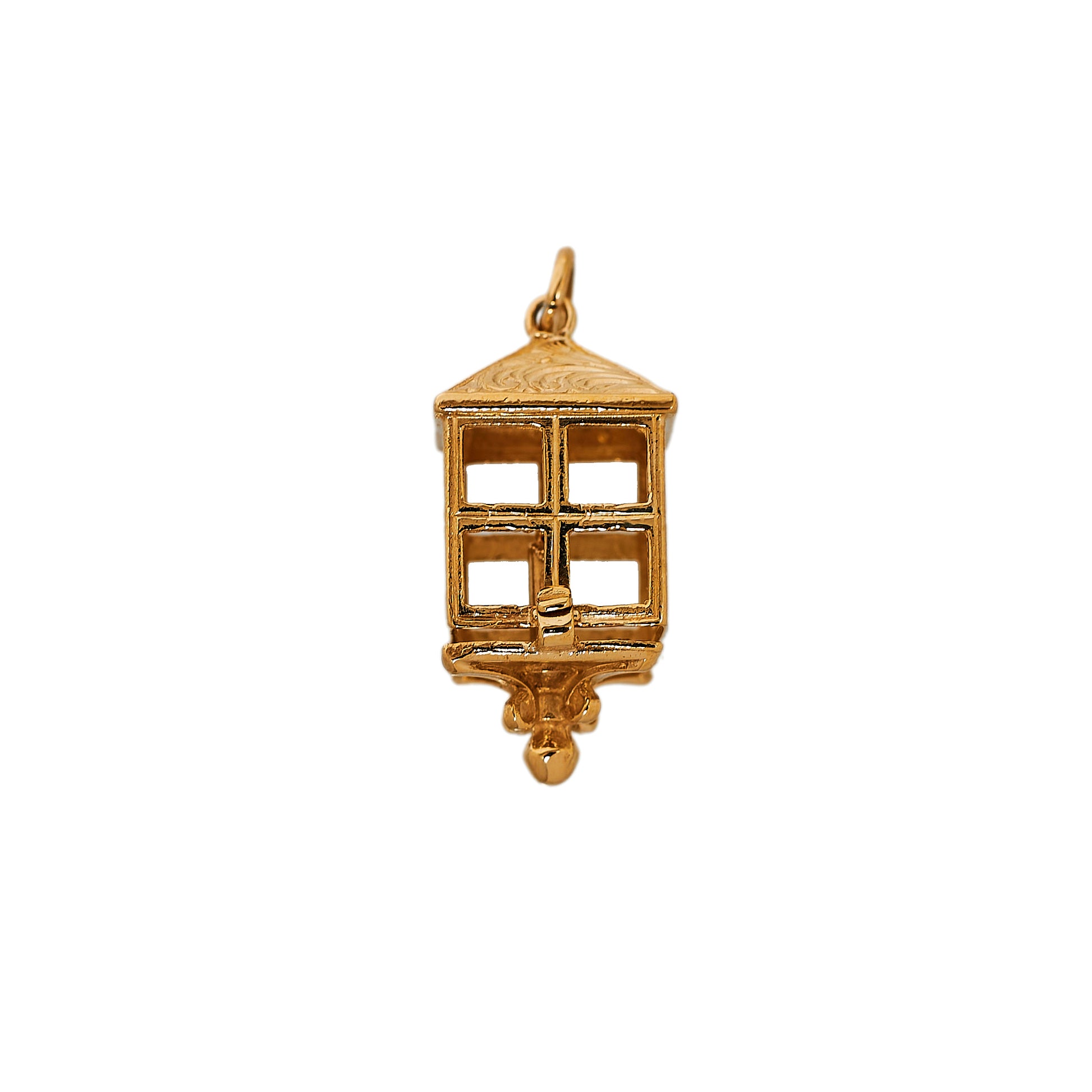 Pre-Owned 9ct Gold Lantern & Candle Charm