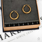 Pre-Owned 9ct Gold Hollow Creole Hoop Earrings 20mm x 19mm