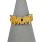 Pre-Owned 9ct Gold CZ MUM Cherish Ring Size G