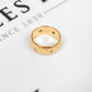 Pre-Owned 9ct Gold & 6 CZ Band Ring Size M.5