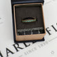 Pre-Owned 9ct Gold Chrysoberyl Half Eternity Ring Size N
