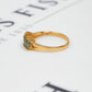 Pre-Owned 9ct Gold 7 Chrysoberyl Ring Size N