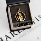 Pre-Owned 9ct Gold Openwork St Christopher Pendant