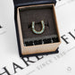 Pre-Owned 9ct Gold & Chrysoberyl Horseshoe Pendant