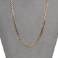 Pre-Owned 9ct Gold Curb Chain Necklace 18 Inch