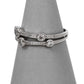 Pre-Owned 18ct White Gold 2 Row Diamond Ring