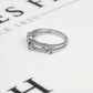 Pre-Owned 18ct White Gold 2 Row Diamond Ring