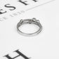 Pre-Owned 18ct White Gold 2 Row Diamond Ring