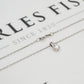 Pre-Owned 9ct White Gold & Diamond Pendant Necklace 18 Inch