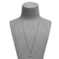 Pre-Owned 9ct White Gold & Diamond Pendant Necklace 18 Inch