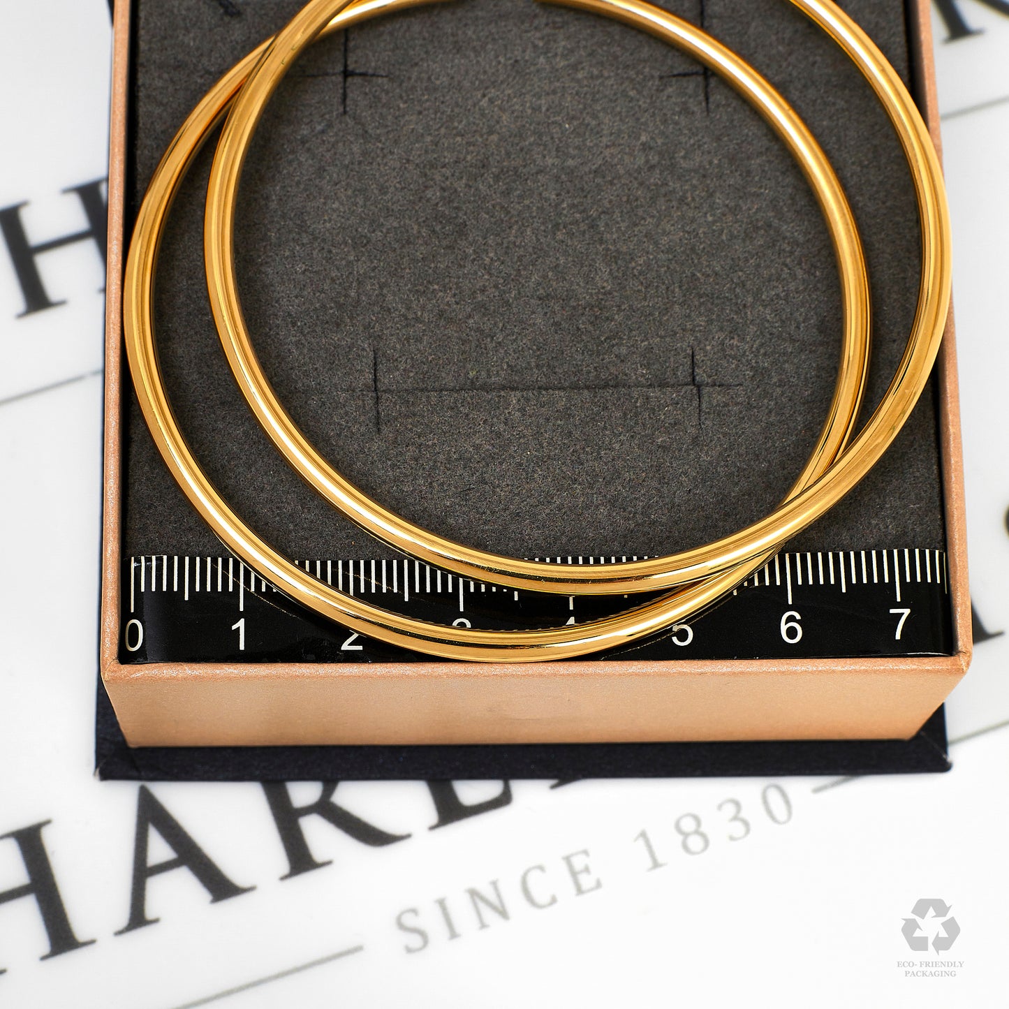 Pre-Owned 18ct Gold Oversized Creole Hoop Earrings