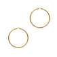 Pre-Owned 18ct Gold Oversized Creole Hoop Earrings