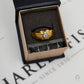 Pre-Owned 18ct Gold & Diamond Mens Gypsy Ring Size X