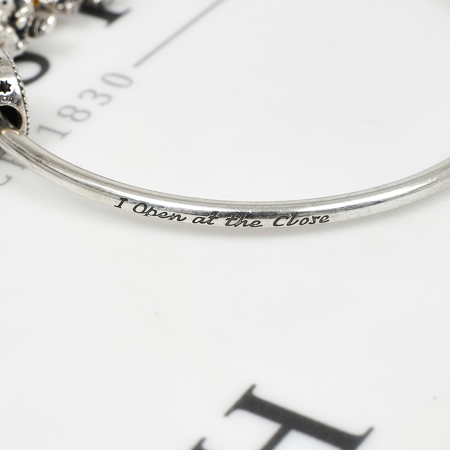 Pre-Owned Silver PANDORA Moments Harry Potter Golden Snitch Bangle