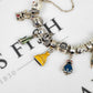 Pre-Owned Silver Pandora Disney Theme Bracelet & 18 Charms