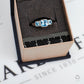 Pre-Owned 9ct White Gold & Diamond Ring Size N