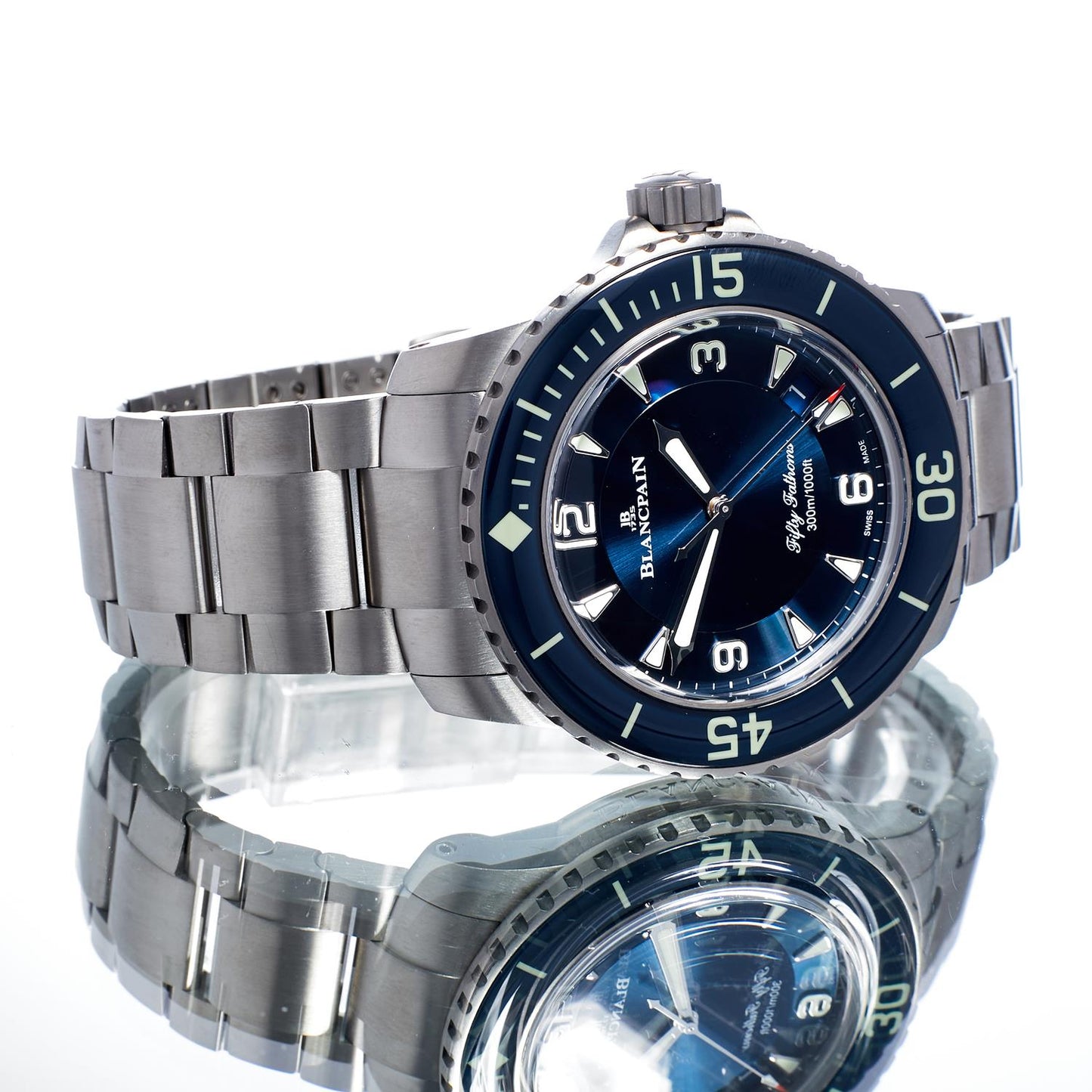 Pre-Owned Blancpain Fifty Fathoms 5015-12B40