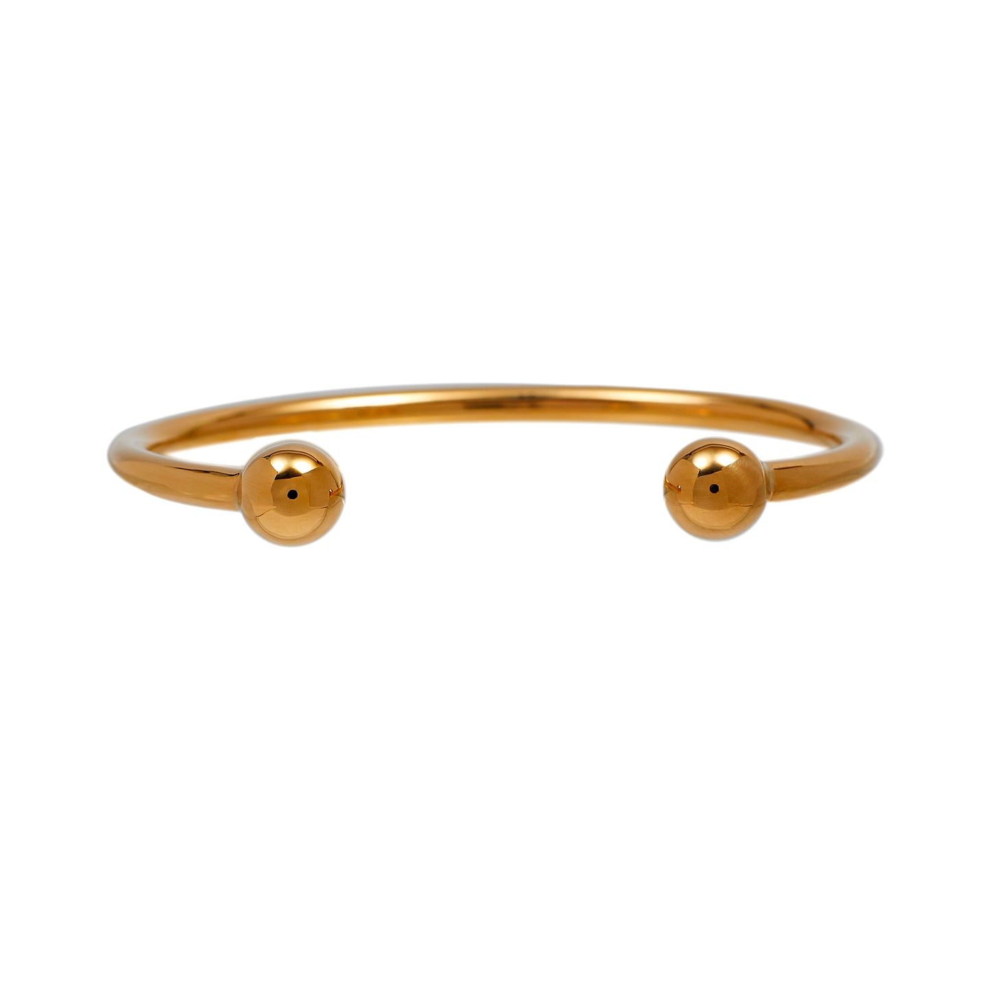 Pre-Owned 9ct Gold Ladies Torque Bangle