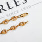 Pre-Owned 9ct Gold Pretzel Knot Link Bracelet  7 Inch