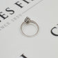 Pre-Owned 9ct White Gold Rhombus Shape Diamond Cluster Ring