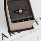 Pre-Owned 9ct White Gold Petite Diamond Cluster Ring Size J